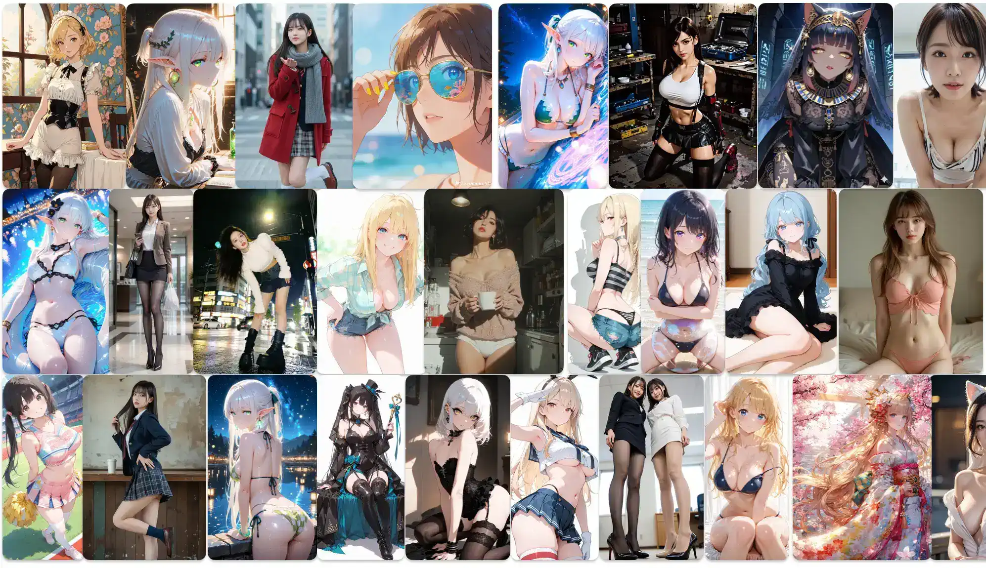 Seedream 5.0 AI 生成图像展示